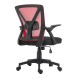 ΚΑΡΕΚΛΑ ΓΡΑΦΕΙΟΥ Fylliana W-20-2Β ΚΟΚΚΙΝΟ ΧΡΩΜΑ 60*63*105εκ
