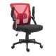 ΚΑΡΕΚΛΑ ΓΡΑΦΕΙΟΥ Fylliana W-20-2Β ΚΟΚΚΙΝΟ ΧΡΩΜΑ 60*63*105εκ
