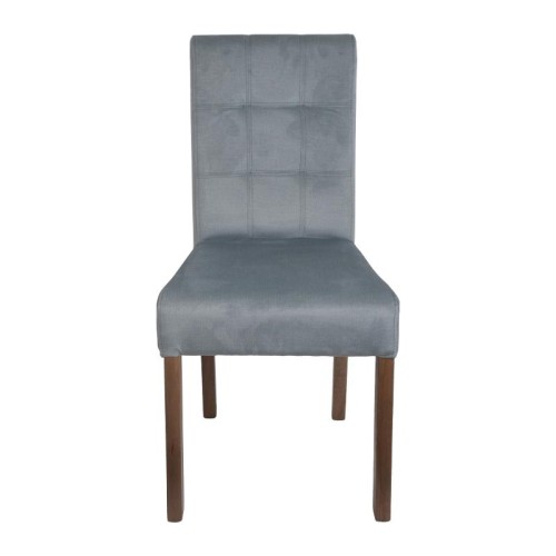 ΚΑΡΕΚΛΑ ΤΡΑΠΕΖΑΡΙΑΣ Fylliana Τ-12 Domenic MINT ΥΦΑΣΜΑ GREY OAK ΠΟΔΙΑ 45*45*90