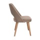 ΚΑΡΕΚΛΑ ΤΡΑΠΕΖΑΡΙΑΣ Fylliana Τ-5 LUX TAUPE ΥΦΑΣΜΑ 50x50x86εκ ΚΑΡΕΚΛΑ ΤΡΑΠΕΖΑΡΙΑΣ Fylliana Τ-5 LUX TAUPE ΥΦΑΣΜΑ 50x50x86εκ