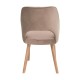 ΚΑΡΕΚΛΑ ΤΡΑΠΕΖΑΡΙΑΣ Fylliana Τ-5 LUX TAUPE ΥΦΑΣΜΑ 50x50x86εκ ΚΑΡΕΚΛΑ ΤΡΑΠΕΖΑΡΙΑΣ Fylliana Τ-5 LUX TAUPE ΥΦΑΣΜΑ 50x50x86εκ
