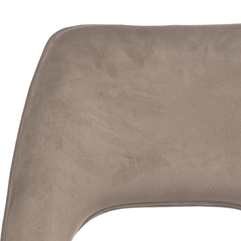 ΚΑΡΕΚΛΑ ΤΡΑΠΕΖΑΡΙΑΣ Fylliana Τ-5 LUX TAUPE ΥΦΑΣΜΑ 50x50x86εκ ΚΑΡΕΚΛΑ ΤΡΑΠΕΖΑΡΙΑΣ Fylliana Τ-5 LUX TAUPE ΥΦΑΣΜΑ 50x50x86εκ