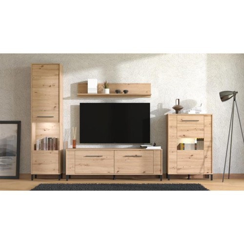 ΚΕΝΤΡΟ ΨΥΧΑΓΩΓΙΑΣ-ΣΥΝΘΕΣΗ DURHAM AH ARTISAN OAK 299x40x193εκ