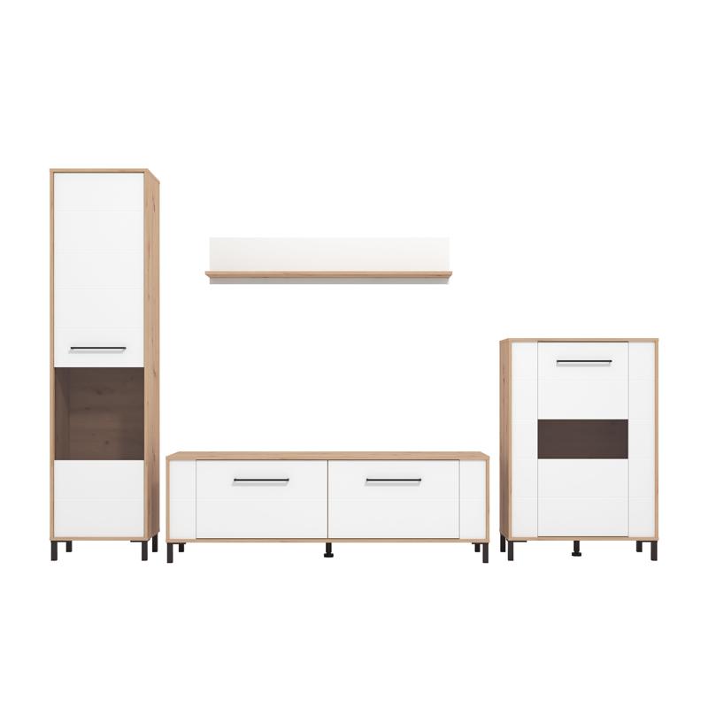 ΚΕΝΤΡΟ ΨΥΧΑΓΩΓΙΑΣ-ΣΥΝΘΕΣΗ DURHAM AH OB ARTISAN OAK-ΛΕΥΚΟ 299x40x193εκ ΚΕΝΤΡΟ ΨΥΧΑΓΩΓΙΑΣ-ΣΥΝΘΕΣΗ DURHAM AH OB ARTISAN OAK-ΛΕΥΚΟ 299x40x193εκ