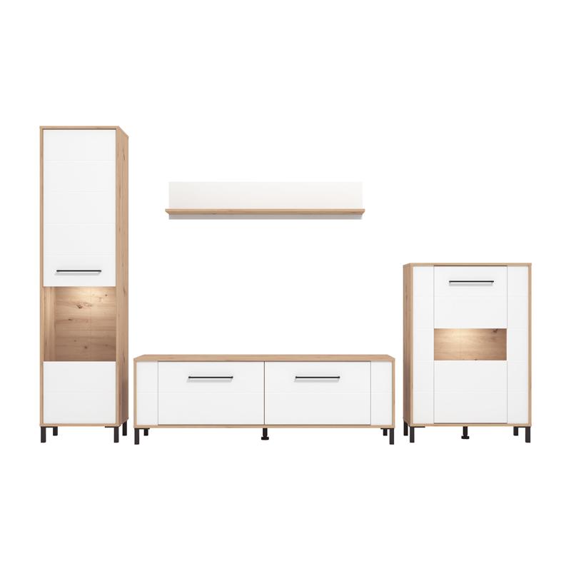 ΚΕΝΤΡΟ ΨΥΧΑΓΩΓΙΑΣ-ΣΥΝΘΕΣΗ DURHAM AH OB ARTISAN OAK-ΛΕΥΚΟ 299x40x193εκ ΚΕΝΤΡΟ ΨΥΧΑΓΩΓΙΑΣ-ΣΥΝΘΕΣΗ DURHAM AH OB ARTISAN OAK-ΛΕΥΚΟ 299x40x193εκ
