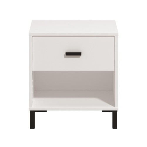 ΚΟΜΟΔΙΝΟ ALERIA NO1F ΛΕΥΚΟ ΧΡΩΜΑ 48x40x52εκ