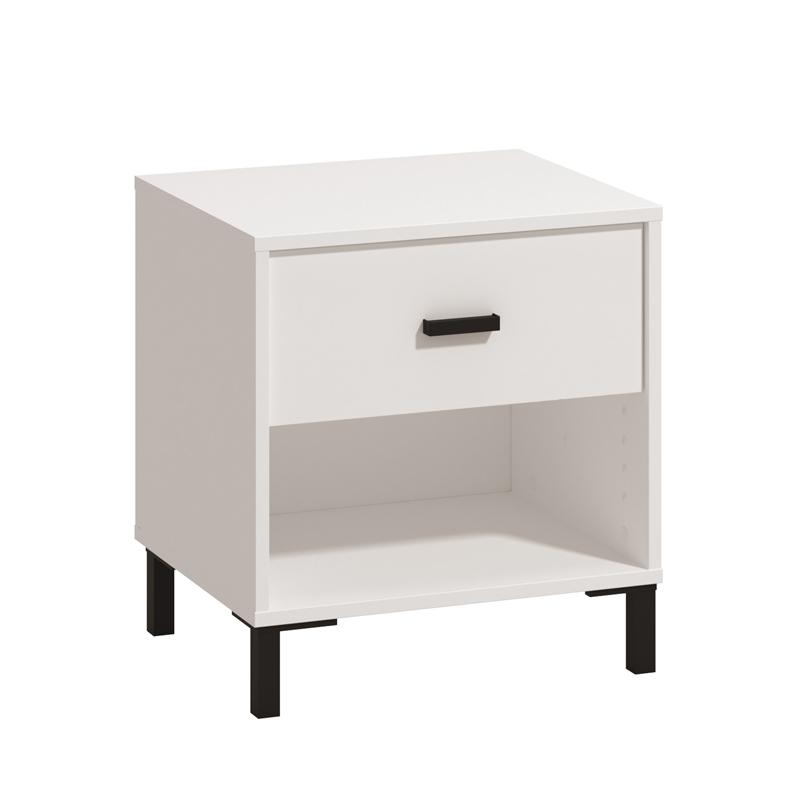 ΚΟΜΟΔΙΝΟ ALERIA NO1F ΛΕΥΚΟ ΧΡΩΜΑ 48x40x52εκ ΚΟΜΟΔΙΝΟ ALERIA NO1F ΛΕΥΚΟ ΧΡΩΜΑ 48x40x52εκ