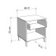 ΚΟΜΟΔΙΝΟ ALERIA NO1F ΛΕΥΚΟ ΧΡΩΜΑ 48x40x52εκ ΚΟΜΟΔΙΝΟ ALERIA NO1F ΛΕΥΚΟ ΧΡΩΜΑ 48x40x52εκ