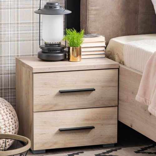 ΚΟΜΟΔΙΝΟ DADO NO2F GREY OAK 44,5*33,5*43