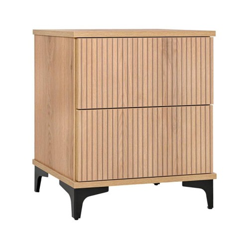 ΚΟΜΟΔΙΝΟ Fylliana Alicante NATURAL CANELLA OAK ΧΡΩΜΑ 50x34x59εκ