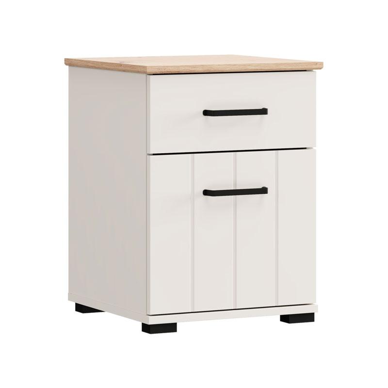 ΚΟΜΟΔΙΝΟ LAMBETH NO1F1V CASHMERE-ARTISAN OAK ΧΡΩΜΑ 41x41x54εκ ΚΟΜΟΔΙΝΟ LAMBETH NO1F1V CASHMERE-ARTISAN OAK ΧΡΩΜΑ 41x41x54εκ
