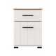 ΚΟΜΟΔΙΝΟ LAMBETH NO1F1V CASHMERE-ARTISAN OAK ΧΡΩΜΑ 41x41x54εκ ΚΟΜΟΔΙΝΟ LAMBETH NO1F1V CASHMERE-ARTISAN OAK ΧΡΩΜΑ 41x41x54εκ