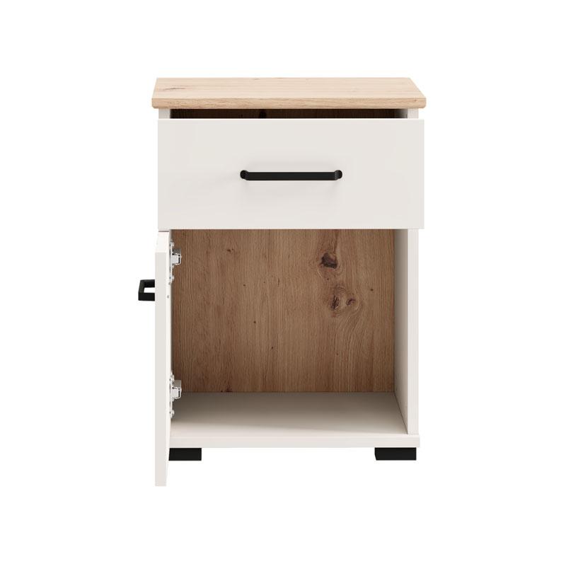 ΚΟΜΟΔΙΝΟ LAMBETH NO1F1V CASHMERE-ARTISAN OAK ΧΡΩΜΑ 41x41x54εκ ΚΟΜΟΔΙΝΟ LAMBETH NO1F1V CASHMERE-ARTISAN OAK ΧΡΩΜΑ 41x41x54εκ