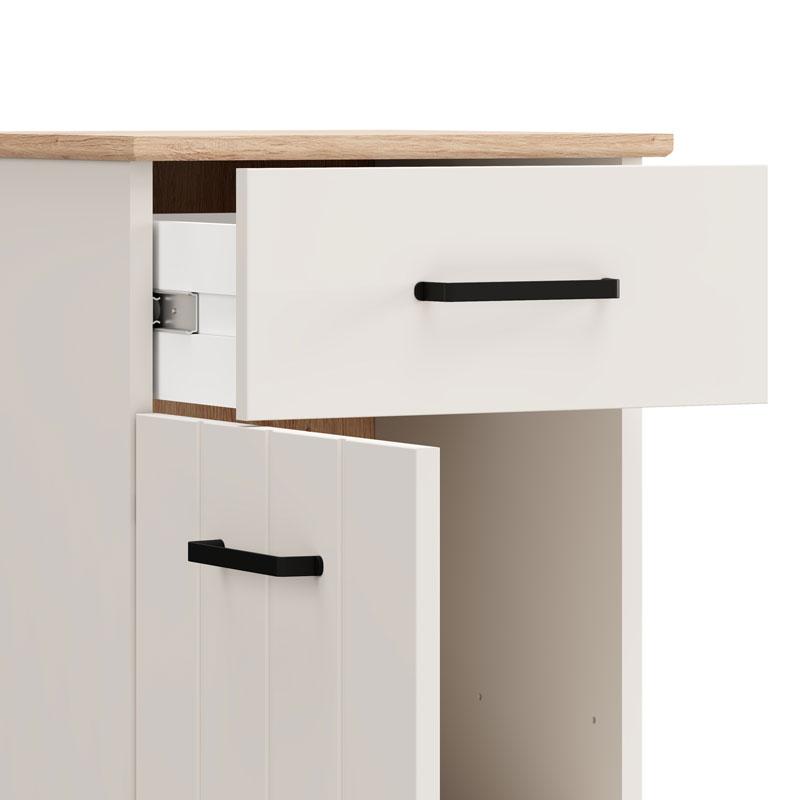 ΚΟΜΟΔΙΝΟ LAMBETH NO1F1V CASHMERE-ARTISAN OAK ΧΡΩΜΑ 41x41x54εκ ΚΟΜΟΔΙΝΟ LAMBETH NO1F1V CASHMERE-ARTISAN OAK ΧΡΩΜΑ 41x41x54εκ