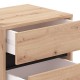 ΚΟΜΟΔΙΝΟ MARRON NO2F ARTISAN OAK/ΜΑΥΡΟ ΜΑΤΤ ΧΡΩΜΑ 48x40x52εκ ΚΟΜΟΔΙΝΟ MARRON NO2F ARTISAN OAK/ΜΑΥΡΟ ΜΑΤΤ ΧΡΩΜΑ 48x40x52εκ