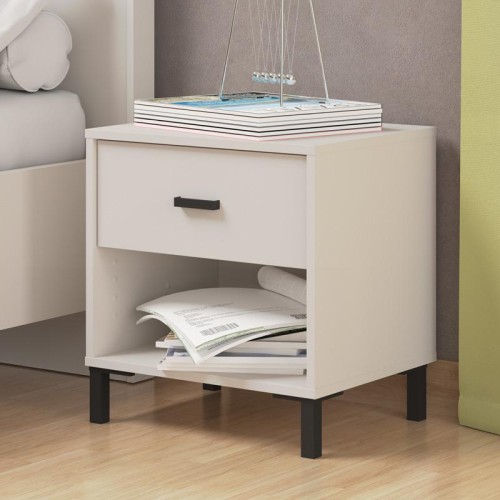 ΚΟΜΟΔΙΝΟ SALONA NO1F CASHMERE ΧΡΩΜΑ 48x40x52εκ