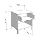 ΚΟΜΟΔΙΝΟ SALONA NO1F CASHMERE ΧΡΩΜΑ 48x40x52εκ