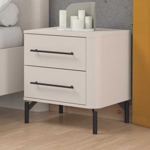 ΚΟΜΟΔΙΝΟ SERDICA NO2F CASHMERE ΧΡΩΜΑ 52x40x56εκ