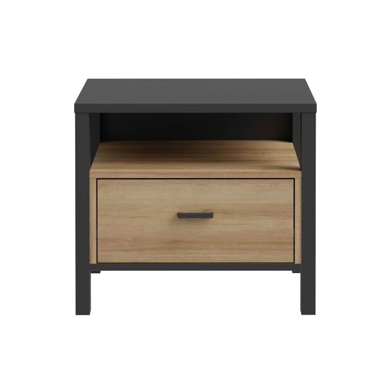 ΚΟΜΟΔΙΝΟ TERRANO RIVIERA OAK ΧΡΩΜΑ 55x40x49εκ ΚΟΜΟΔΙΝΟ TERRANO RIVIERA OAK ΧΡΩΜΑ 55x40x49εκ