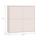 ΚΟΜΟΤΑ ALICE SAND ΧΡΩΜΑ 125x35x122εκ ΚΟΜΟΤΑ ALICE SAND ΧΡΩΜΑ 125x35x122εκ