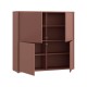 ΚΟΜΟΤΑ ALICE TERRACOTTA ΧΡΩΜΑ 125x35x122εκ ΚΟΜΟΤΑ ALICE TERRACOTTA ΧΡΩΜΑ 125x35x122εκ