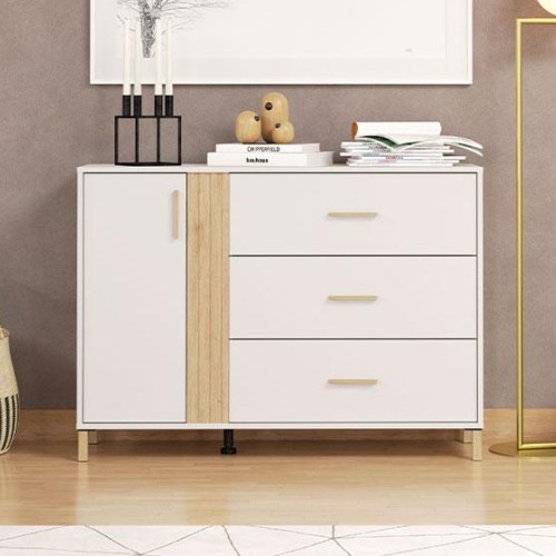 ΚΟΜΟΤΑ BELFORT 2K3F CASHMERE-ARTISAN OAK ΧΡΩΜΑ 120x40x90εκ