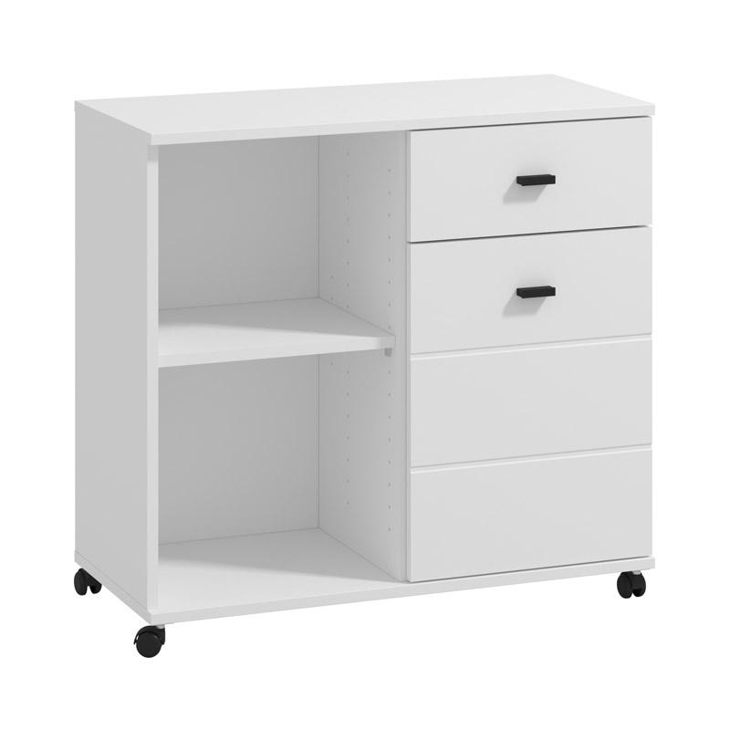 ΚΟΜΟΤΑ CORBY 77 2K ΛΕΥΚΟ ΧΡΩΜΑ 77x35x72εκ ΚΟΜΟΤΑ CORBY 77 2K ΛΕΥΚΟ ΧΡΩΜΑ 77x35x72εκ