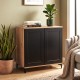 ΚΟΜΟΤΑ Fylliana Nordic 2K 80 ARTISAN OAK - ΜΑΥΡΟ 80x40x86εκ ΚΟΜΟΤΑ Fylliana Nordic 2K 80 ARTISAN OAK - ΜΑΥΡΟ 80x40x86εκ