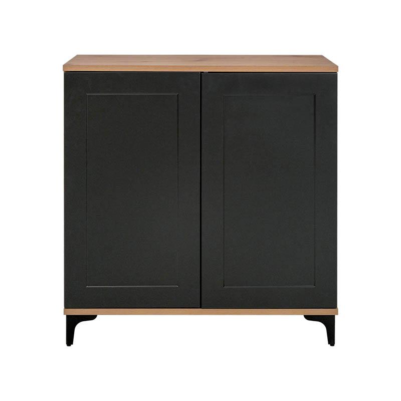 ΚΟΜΟΤΑ Fylliana Nordic 2K 80 ARTISAN OAK - ΜΑΥΡΟ 80x40x86εκ ΚΟΜΟΤΑ Fylliana Nordic 2K 80 ARTISAN OAK - ΜΑΥΡΟ 80x40x86εκ