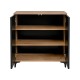 ΚΟΜΟΤΑ Fylliana Nordic 2K 80 ARTISAN OAK - ΜΑΥΡΟ 80x40x86εκ ΚΟΜΟΤΑ Fylliana Nordic 2K 80 ARTISAN OAK - ΜΑΥΡΟ 80x40x86εκ