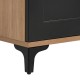 ΚΟΜΟΤΑ Fylliana Nordic 2K 80 ARTISAN OAK - ΜΑΥΡΟ 80x40x86εκ ΚΟΜΟΤΑ Fylliana Nordic 2K 80 ARTISAN OAK - ΜΑΥΡΟ 80x40x86εκ