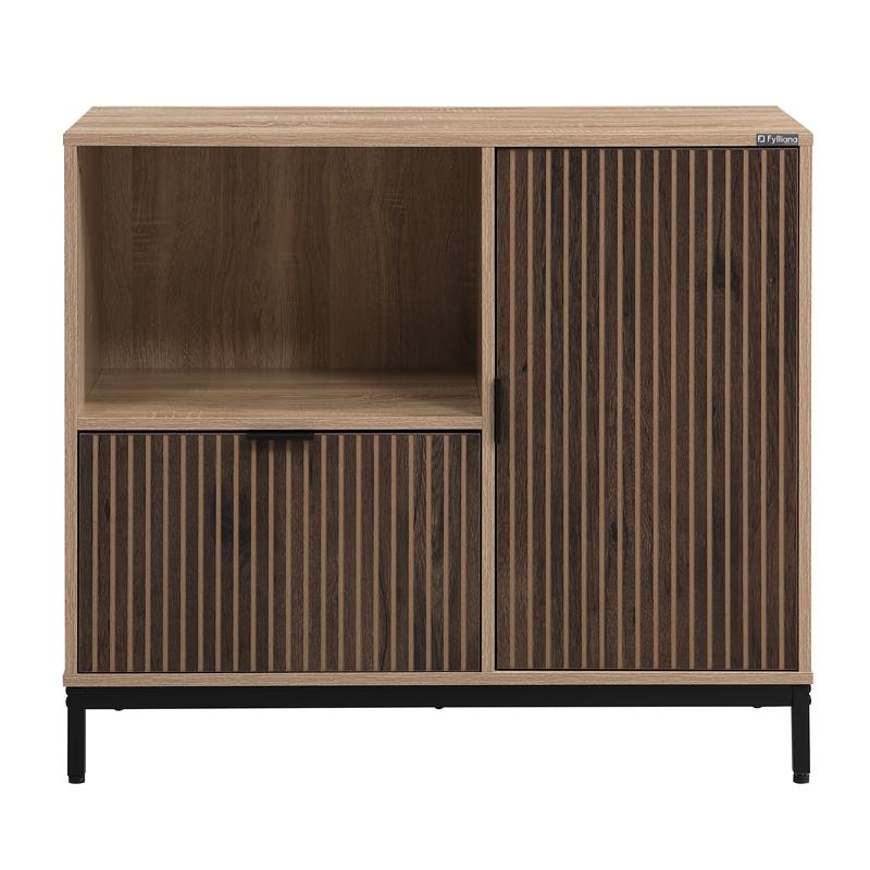 ΚΟΜΟΤΑ Fylliana Rythmos SONOMA-WALLNUT ΧΡΩΜΑ 90x40x80εκ ΚΟΜΟΤΑ Fylliana Rythmos SONOMA-WALLNUT ΧΡΩΜΑ 90x40x80εκ