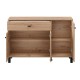 ΚΟΜΟΤΑ-ΜΠΟΥΦΕΣ ALMOND 115 3K1F3V ARTISAN OAK ΧΡΩΜΑ 116x35x78εκ ΚΟΜΟΤΑ-ΜΠΟΥΦΕΣ ALMOND 115 3K1F3V ARTISAN OAK ΧΡΩΜΑ 116x35x78εκ
