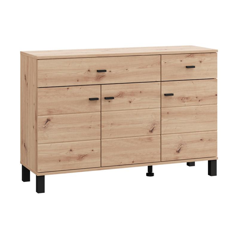 ΚΟΜΟΤΑ-ΜΠΟΥΦΕΣ ALMOND 115 3K2F3V ARTISAN OAK ΧΡΩΜΑ 116x35x78εκ ΚΟΜΟΤΑ-ΜΠΟΥΦΕΣ ALMOND 115 3K2F3V ARTISAN OAK ΧΡΩΜΑ 116x35x78εκ