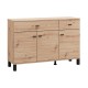 ΚΟΜΟΤΑ-ΜΠΟΥΦΕΣ ALMOND 115 3K2F3V ARTISAN OAK ΧΡΩΜΑ 116x35x78εκ ΚΟΜΟΤΑ-ΜΠΟΥΦΕΣ ALMOND 115 3K2F3V ARTISAN OAK ΧΡΩΜΑ 116x35x78εκ
