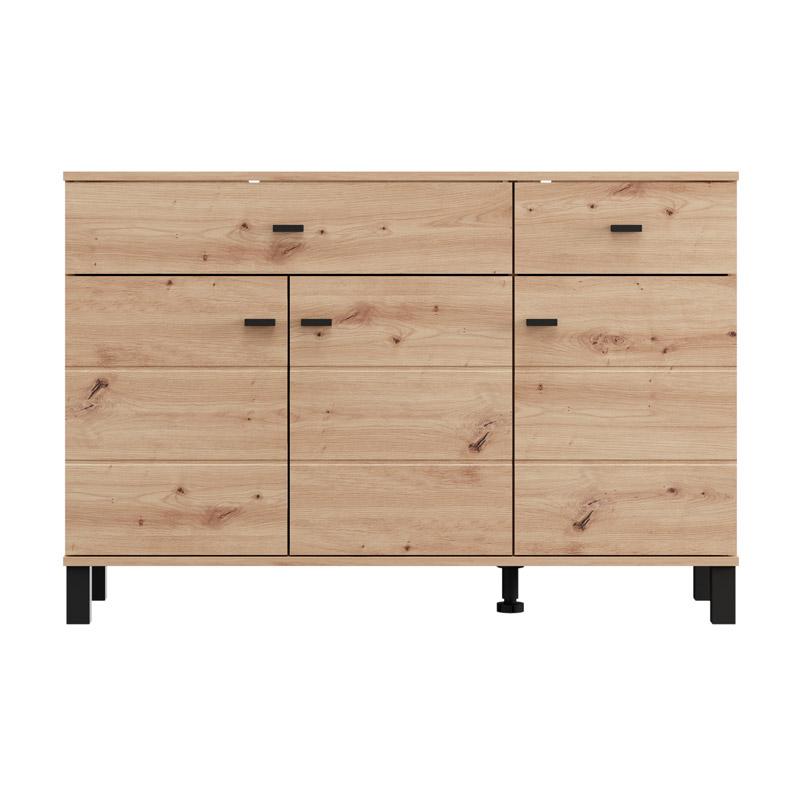 ΚΟΜΟΤΑ-ΜΠΟΥΦΕΣ ALMOND 115 3K2F3V ARTISAN OAK ΧΡΩΜΑ 116x35x78εκ ΚΟΜΟΤΑ-ΜΠΟΥΦΕΣ ALMOND 115 3K2F3V ARTISAN OAK ΧΡΩΜΑ 116x35x78εκ