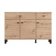 ΚΟΜΟΤΑ-ΜΠΟΥΦΕΣ ALMOND 115 3K2F3V ARTISAN OAK ΧΡΩΜΑ 116x35x78εκ ΚΟΜΟΤΑ-ΜΠΟΥΦΕΣ ALMOND 115 3K2F3V ARTISAN OAK ΧΡΩΜΑ 116x35x78εκ