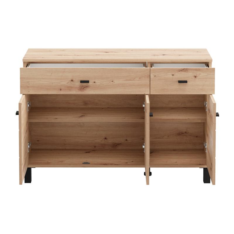 ΚΟΜΟΤΑ-ΜΠΟΥΦΕΣ ALMOND 115 3K2F3V ARTISAN OAK ΧΡΩΜΑ 116x35x78εκ ΚΟΜΟΤΑ-ΜΠΟΥΦΕΣ ALMOND 115 3K2F3V ARTISAN OAK ΧΡΩΜΑ 116x35x78εκ