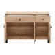 ΚΟΜΟΤΑ-ΜΠΟΥΦΕΣ ALMOND 115 3K2F3V ARTISAN OAK ΧΡΩΜΑ 116x35x78εκ ΚΟΜΟΤΑ-ΜΠΟΥΦΕΣ ALMOND 115 3K2F3V ARTISAN OAK ΧΡΩΜΑ 116x35x78εκ
