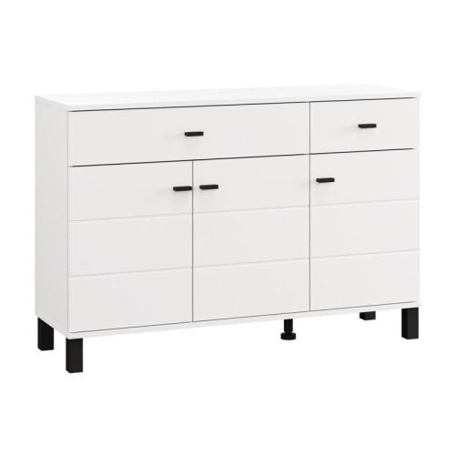 ΚΟΜΟΤΑ-ΜΠΟΥΦΕΣ ALMOND 115 3K2F3V ΛΕΥΚΟ ΧΡΩΜΑ 116x35x78εκ