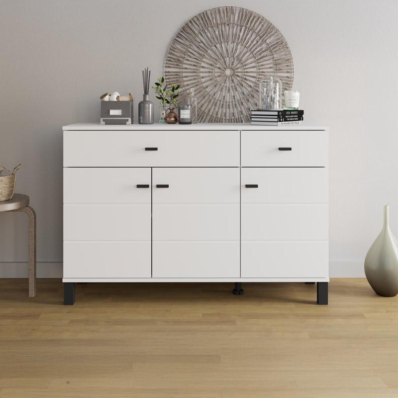 ΚΟΜΟΤΑ-ΜΠΟΥΦΕΣ ALMOND 115 3K2F3V ΛΕΥΚΟ ΧΡΩΜΑ 116x35x78εκ ΚΟΜΟΤΑ-ΜΠΟΥΦΕΣ ALMOND 115 3K2F3V ΛΕΥΚΟ ΧΡΩΜΑ 116x35x78εκ