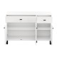 ΚΟΜΟΤΑ-ΜΠΟΥΦΕΣ ALMOND 115 3K2F3V ΛΕΥΚΟ ΧΡΩΜΑ 116x35x78εκ ΚΟΜΟΤΑ-ΜΠΟΥΦΕΣ ALMOND 115 3K2F3V ΛΕΥΚΟ ΧΡΩΜΑ 116x35x78εκ