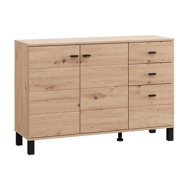 ΚΟΜΟΤΑ-ΜΠΟΥΦΕΣ ALMOND 115 3K3F2V ARTISAN OAK ΧΡΩΜΑ 116x35x78εκ ΚΟΜΟΤΑ-ΜΠΟΥΦΕΣ ALMOND 115 3K3F2V ARTISAN OAK ΧΡΩΜΑ 116x35x78εκ