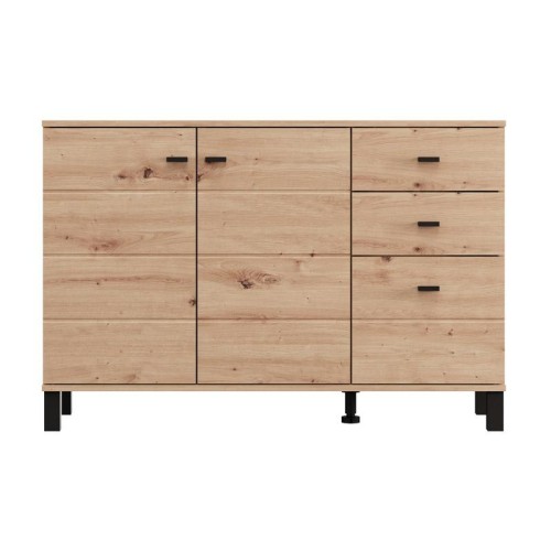 ΚΟΜΟΤΑ-ΜΠΟΥΦΕΣ ALMOND 115 3K3F2V ARTISAN OAK ΧΡΩΜΑ 116x35x78εκ ΚΟΜΟΤΑ-ΜΠΟΥΦΕΣ ALMOND 115 3K3F2V ARTISAN OAK ΧΡΩΜΑ 116x35x78εκ