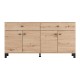 ΚΟΜΟΤΑ-ΜΠΟΥΦΕΣ ALMOND 154 4K2F4V ARTISAN OAK ΧΡΩΜΑ 154x35x78εκ ΚΟΜΟΤΑ-ΜΠΟΥΦΕΣ ALMOND 154 4K2F4V ARTISAN OAK ΧΡΩΜΑ 154x35x78εκ