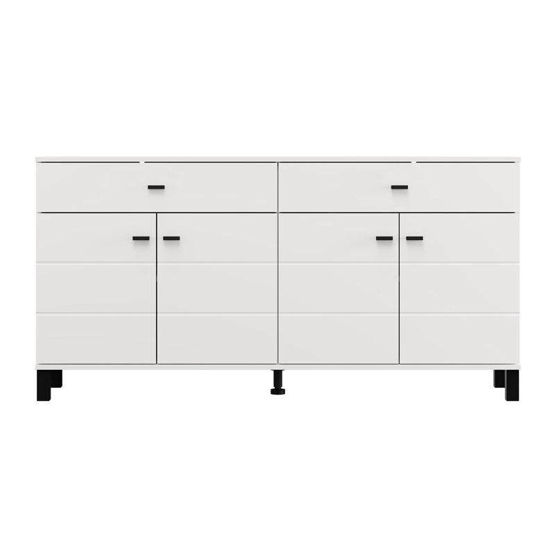 ΚΟΜΟΤΑ-ΜΠΟΥΦΕΣ ALMOND 154 4K2F4V ΛΕΥΚΟ ΧΡΩΜΑ 154x35x78εκ ΚΟΜΟΤΑ-ΜΠΟΥΦΕΣ ALMOND 154 4K2F4V ΛΕΥΚΟ ΧΡΩΜΑ 154x35x78εκ