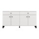 ΚΟΜΟΤΑ-ΜΠΟΥΦΕΣ ALMOND 154 4K2F4V ΛΕΥΚΟ ΧΡΩΜΑ 154x35x78εκ ΚΟΜΟΤΑ-ΜΠΟΥΦΕΣ ALMOND 154 4K2F4V ΛΕΥΚΟ ΧΡΩΜΑ 154x35x78εκ