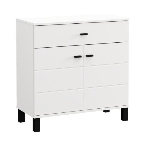 ΚΟΜΟΤΑ-ΜΠΟΥΦΕΣ ALMOND 77 2K1F2V ΛΕΥΚΟ ΧΡΩΜΑ 77x35x78εκ
