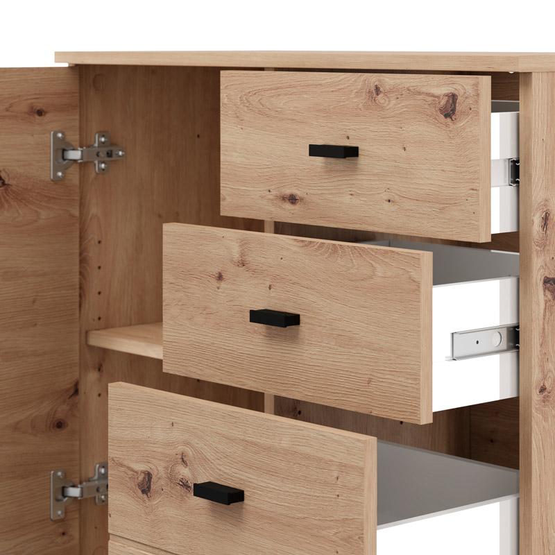 ΚΟΜΟΤΑ-ΜΠΟΥΦΕΣ ALMOND 77 2K3F1V ARTISAN OAK ΧΡΩΜΑ 77x35x78εκ ΚΟΜΟΤΑ-ΜΠΟΥΦΕΣ ALMOND 77 2K3F1V ARTISAN OAK ΧΡΩΜΑ 77x35x78εκ