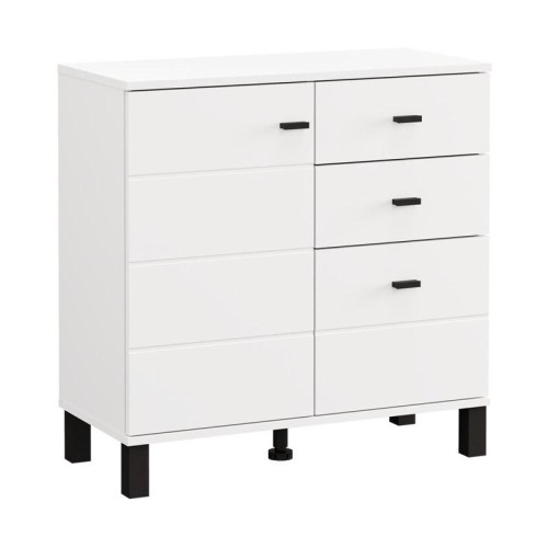 ΚΟΜΟΤΑ-ΜΠΟΥΦΕΣ ALMOND 77 2K3F1V ΛΕΥΚΟ ΧΡΩΜΑ 77x35x78εκ